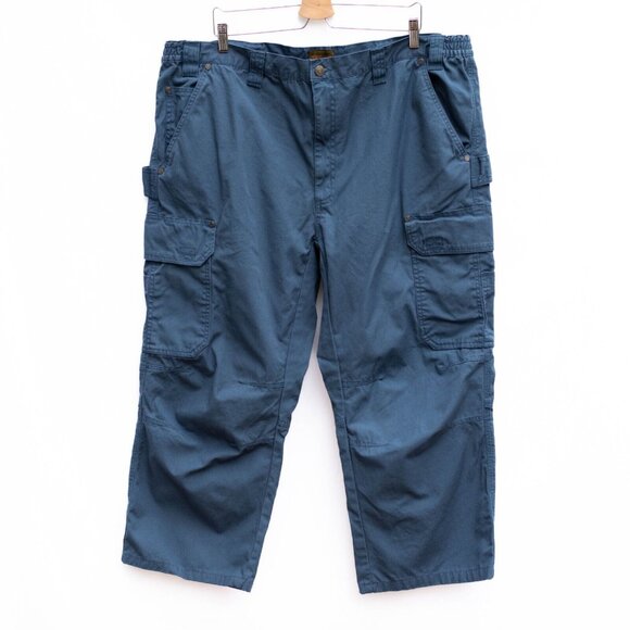 Boulder Creek Other - Boulder Creek Pants Men Big 44/26* Carpenter Outdoor Camping Gardening Teal Blue